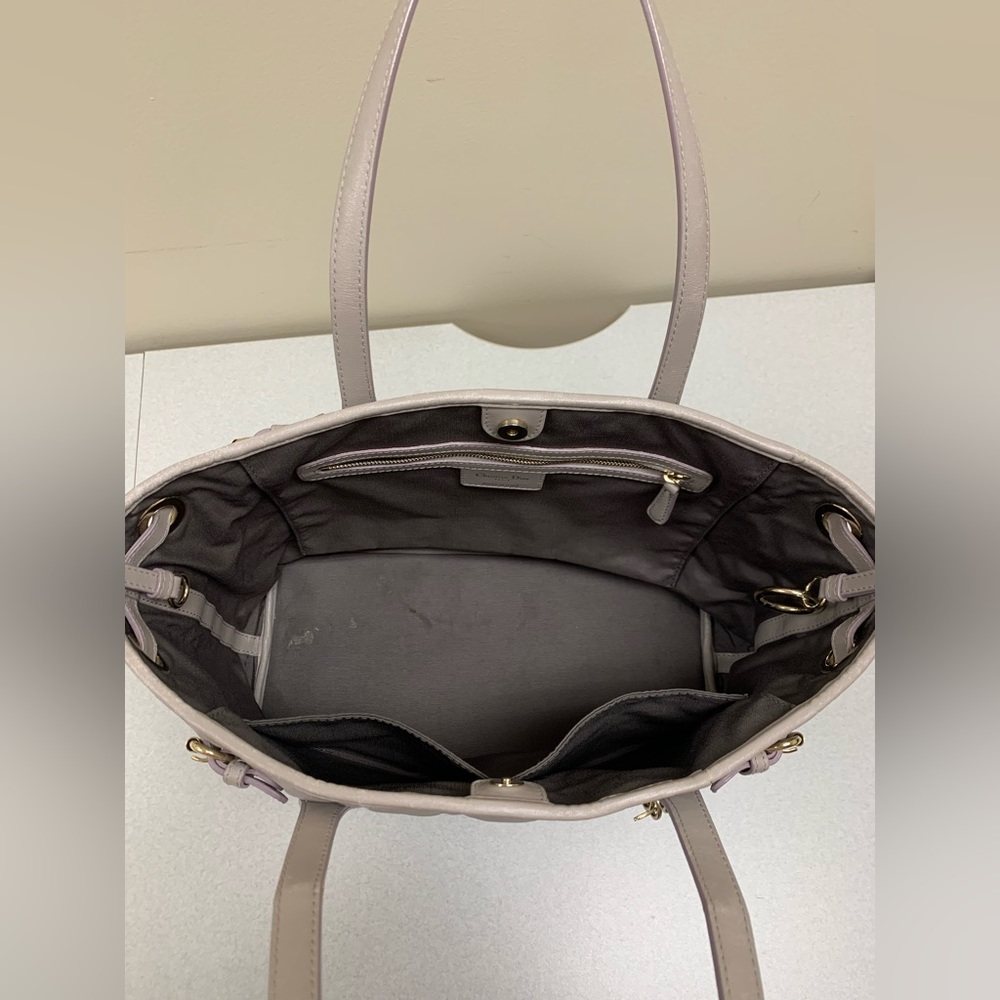 💐Authentic CHRISTIAN DIOR Gray Cannage Quilted Coated Canvas Small Tote … - Picture 16 of 16